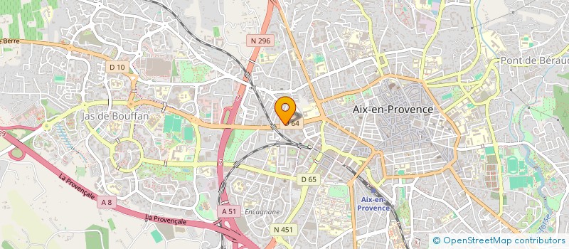 localisation de l'entreprise ASSOCIATION POUR LA CREATION DE LA à AIX-EN-PROVENCE