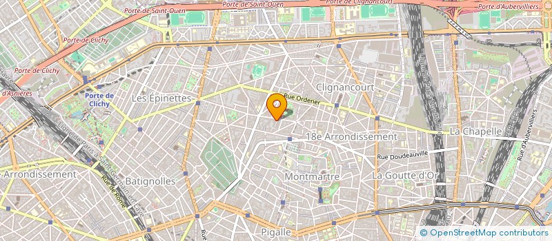 localisation de l'entreprise ASSOCIATION POUR LA CREATION DU PEUPLE ET CULTURE ILE DE FRANCE  PARIS