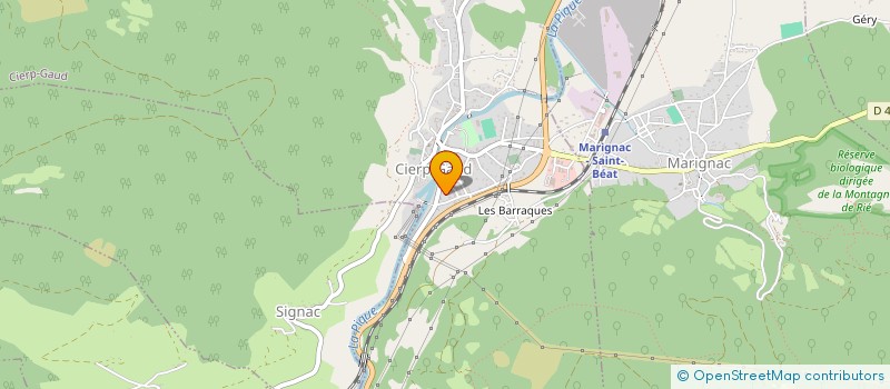 localisation de l'entreprise ASSOCIATION POUR LA DECOUVERTE NATURE  BOUTX