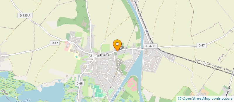 localisation de l'entreprise ASSOCIATION POUR LA DEFENSE DES LIBERTES  ARLEUX