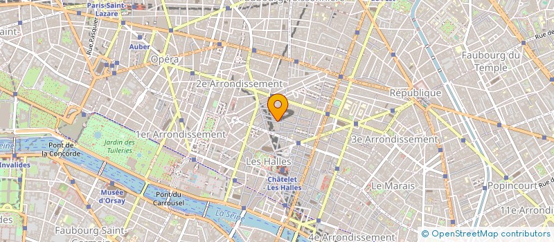 localisation de l'entreprise ASSOCIATION POUR LA DEFENSE ET L ANIMATION DES COMMERCES ET ENTREPRISES DU QUARTIER MONTORGUEIL  PARIS