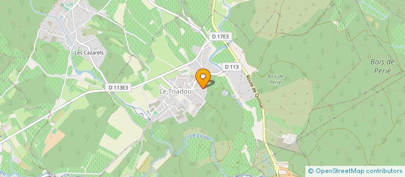 localisation de l'entreprise ASSOCIATION POUR LA DEFENSE ET LA PROTECTION DU SITE DU PIC-SAINT-LOUP ET DES COMMUNES AVOISINANTES  SAINT-MATHIEU-DE-TREVIERS