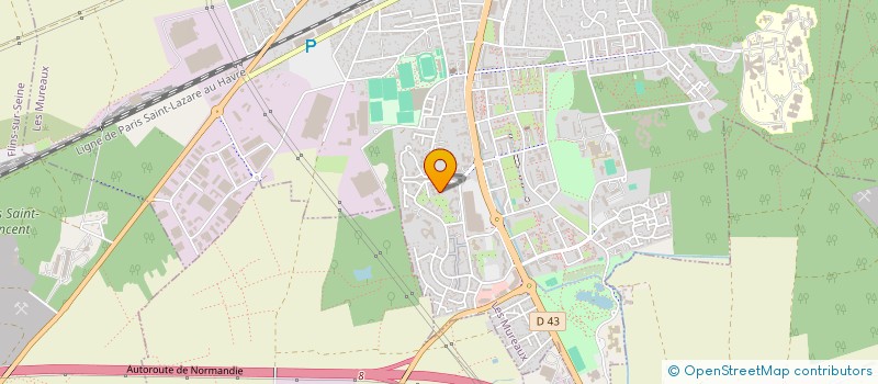 localisation de l'entreprise ASSOCIATION POUR LA DIFFUSION DE L ACTUALITE ET DE L INFORMATION AUX MUREAUX à LES MUREAUX