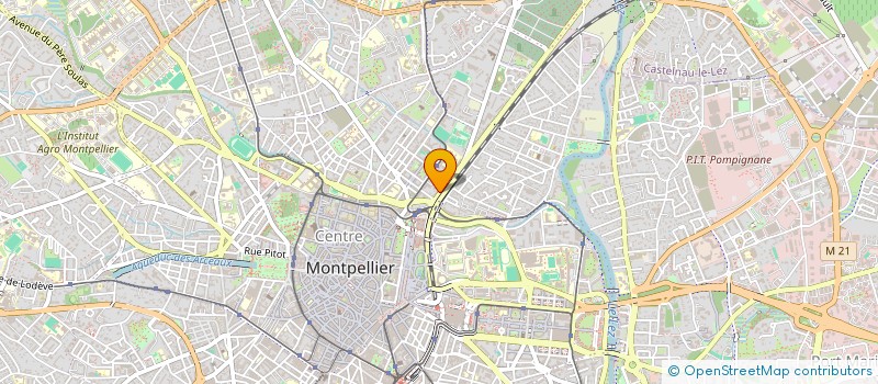 localisation de l'entreprise ASSOCIATION POUR LA FONDATION DU TOUCHER AFONT à MONTPELLIER