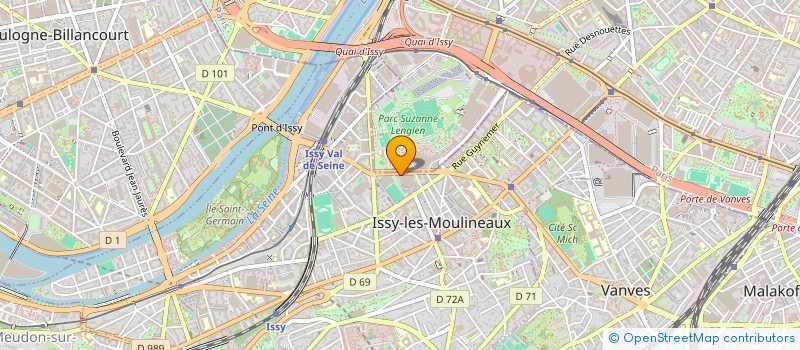 localisation de l'entreprise ASSOCIATION POUR LA FORMATION AUX METIERS à ISSY-LES-MOULINEAUX