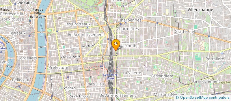 localisation de l'entreprise ASSOCIATION POUR LA FORMATION AUX METIERS DES ENERGIES AUVERGNE RHONE-ALPES  LYON