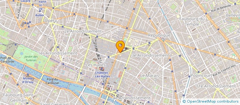 localisation de l'entreprise ASSOCIATION POUR LA FORMATION AUX MUSIQUES NOUVELLES  PARIS