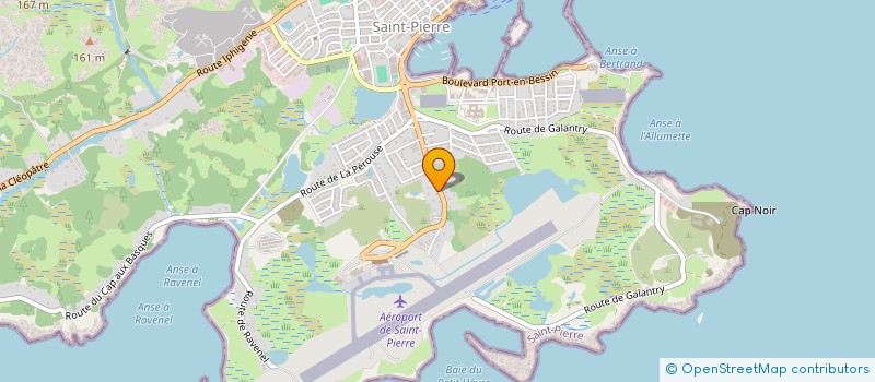 localisation de l'entreprise ASSOCIATION POUR LA FORMATION CONTINUE  SAINT-PIERRE