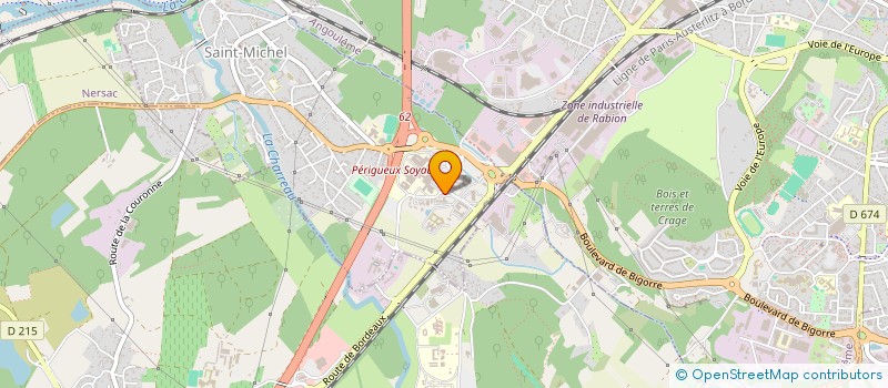 localisation de l'entreprise ASSOCIATION POUR LA FORMATION CONTINUE SERVICE GYNECOLOGIE CHIRURGICALE  SAINT-MICHEL