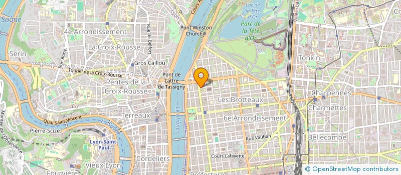 localisation de l'entreprise ASSOCIATION POUR LA FORMATION DE LA TROISIEME ELITE EN REGIONS (A.F.T.E.R)  LYON