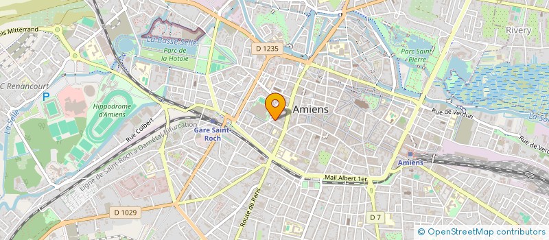 localisation de l'entreprise ASSOCIATION POUR LA FORMATION DES ARCHITECTES DE PICARDIE à AMIENS