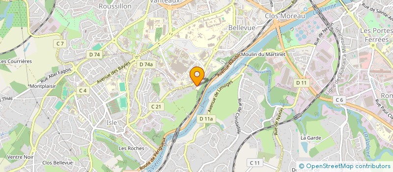 localisation de l'entreprise ASSOCIATION POUR LA FORMATION EN PERINATALITE EN LIMOUSIN à LIMOGES