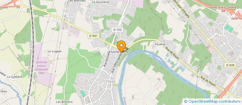 localisation de l'entreprise ASSOCIATION POUR LA FORMATION ET L'AIDE A LA RECHERCHE MEDICALE à FLEAC