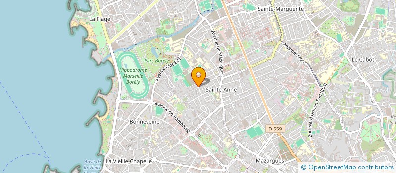 localisation de l'entreprise ASSOCIATION POUR LA FORMATION ET LE PERFECTIONNEMENT DES EDUCATEURS SPORTIFS à MARSEILLE