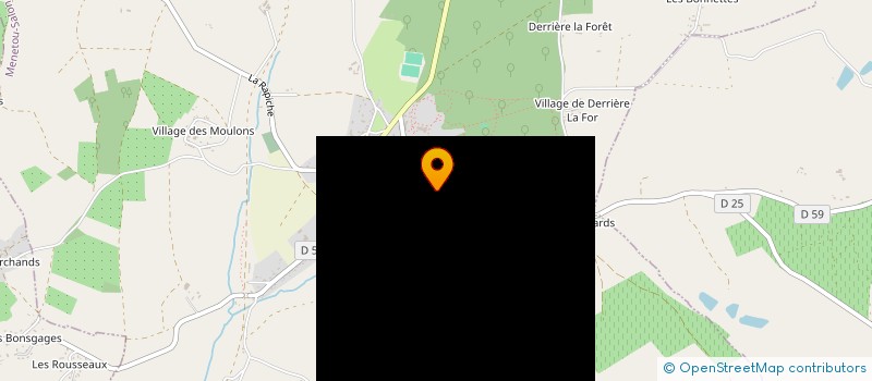 localisation de l'entreprise ASSOCIATION POUR LA GESTION DE LA RESIDENCE AUTONOMIE LOUIS JOUANNIN à MENETOU-SALON