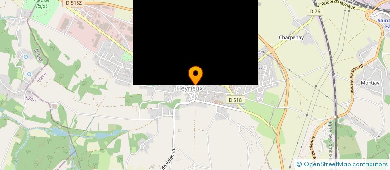 localisation de l'entreprise ASSOCIATION POUR LA GESTION ET L'ANIMATION DU CENTRE SOCIAL ET CULTUREL D'HEYRIEUX à HEYRIEUX