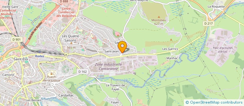 localisation de l'entreprise ASSOCIATION POUR LA JOURNEE MONDIALE DES SOINS PALLIATIFS EN AVEYRON à ONET-LE-CHATEAU