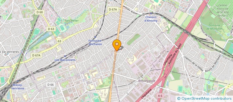 localisation de l'entreprise ASSOCIATION POUR LA JUSTICE ET D'AIDE A LA REINSERTION à ANTONY
