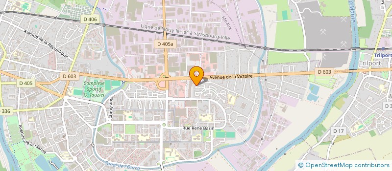 localisation de l'entreprise ASSOCIATION POUR LA LECTURE ET LA DIFFUSION DE LA BIBLE à MEAUX