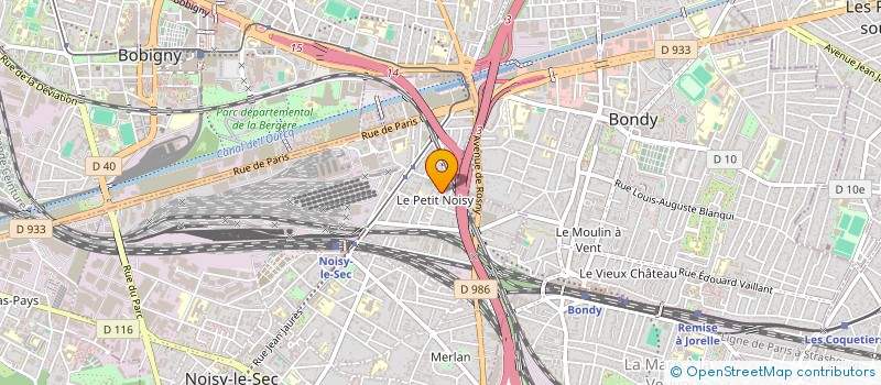 localisation de l'entreprise ASSOCIATION POUR LA LIBERTE L'INFORMATION ET LA DEMOCRATIE OUVRIERE à NOISY-LE-SEC