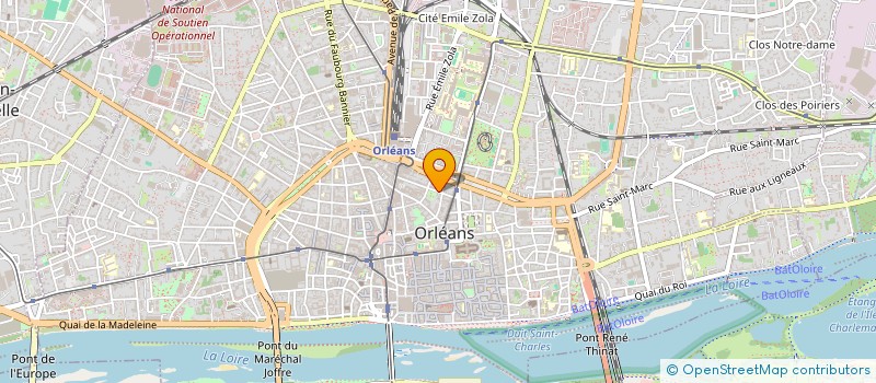 localisation de l'entreprise ASSOCIATION POUR LA MAISON DES ADOLESCENTS DU LOIRET ET LE RESEAU 45 DE L'ADOLESCENCE à ORLEANS