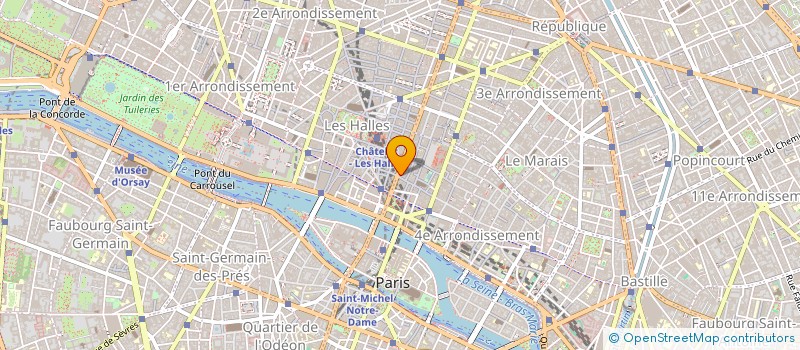 localisation de l'entreprise ASSOCIATION POUR LA MAITRISE DES RISQUES DES AVOCATS A M R A  PARIS