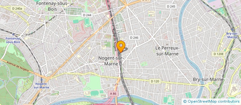 localisation de l'entreprise ASSOCIATION POUR LA MEDIATION INTERCULTURELLE à LE PERREUX-SUR-MARNE