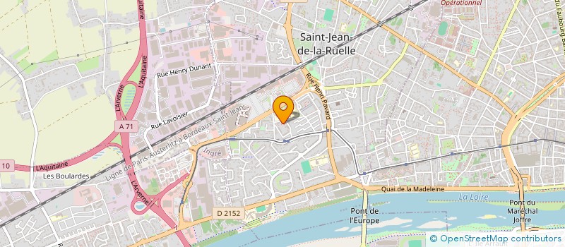 localisation de l'entreprise ASSOCIATION POUR LA MEDIATION SOCIALE ET LA TRANQUILLITE PUBLIQUE à SAINT-JEAN-DE-LA-RUELLE
