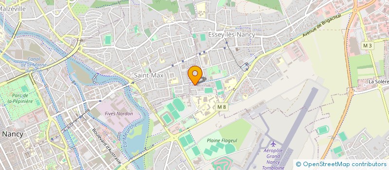 localisation de l'entreprise ASSOCIATION POUR LA MEMOIRE DES ENFANTS JUIFS DEPORTES DE LORRAINE  NANCY