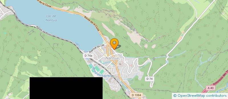 localisation de l'entreprise ASSOCIATION POUR LA MIXITE DE L EDUCATION POPULAIRE  NANTUA