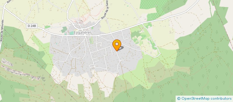 localisation de l'entreprise ASSOCIATION POUR LA MUSIQUE A EYGALIERES  EYGALIERES