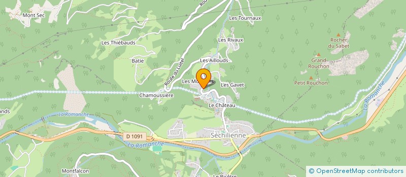 localisation de l'entreprise ASSOCIATION POUR LA MUTUALISATION DES ACTIONS DE LA LOGISTIQUE ET DE L'INGENIERIE DANS LES SECTEURS DU CONSEIL ET DE LA  SECHILIENNE