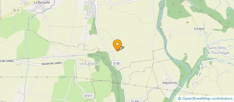 localisation de l'entreprise ASSOCIATION POUR LA NAVIGABILITE DE LA RIVIERE ARIEGE à SAVERDUN