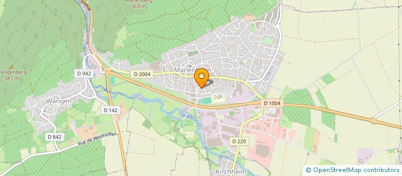 localisation de l'entreprise ASSOCIATION POUR LA PECHE ET LA PROTECTION DU MILIEU AQUATIQUE DE MARLENHEIM  MARLENHEIM