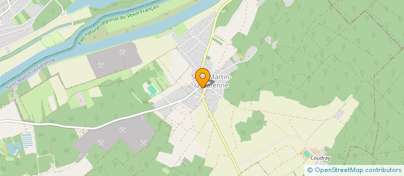 localisation de l'entreprise ASSOCIATION POUR LA PECHE ET LA PROTECTION DU MILIEU AQUATIQUE - PECHEURS DE L'ILON A.P.P.M.A  SAINT-MARTIN-LA-GARENNE