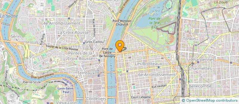 localisation de l'entreprise ASSOCIATION POUR LA PERFORMANCE DE LA MAITRISE D'OUVRAGE (APMO)  LYON