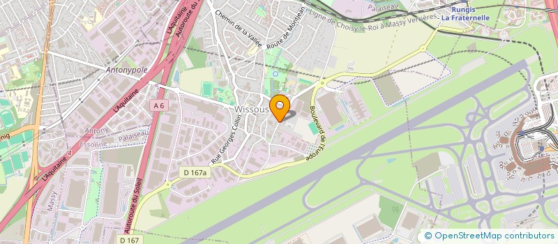 localisation de l'entreprise ASSOCIATION POUR LA PRATIQUE ET LA CONNAISSANCE DE LA MOSAIQUE à WISSOUS