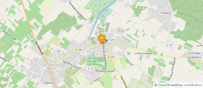 localisation de l'entreprise ASSOCIATION POUR LA PRESERVATION DU LITTORAL DE LA MALCONCHE ET DES PERTUIS CHARENTAIS (APLIMAP)  SAINT-GEORGES-D'OLERON