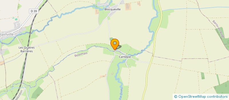 localisation de l'entreprise ASSOCIATION POUR LA PRESERVATION ET LA REHABILITATION DU PATRIMOINE EXCEPTIONNEL COULIMORTEIN  MORTEAUX-COULIBUF