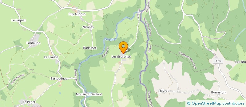 localisation de l'entreprise ASSOCIATION POUR LA PRESERVATION ET LA VALORISATION DES LIGNEES RARES ET ANCIENNES  CHARRON