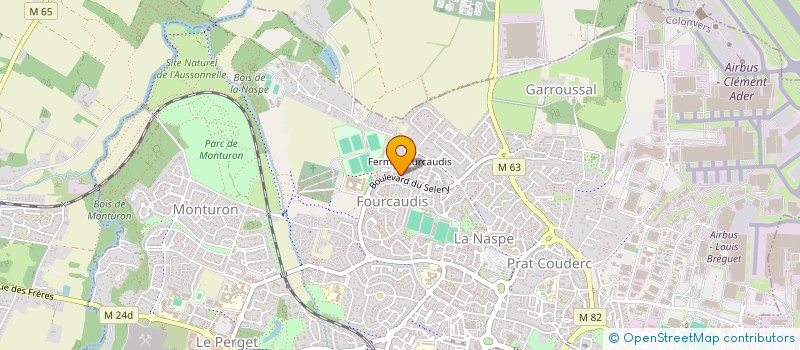 localisation de l'entreprise ASSOCIATION POUR LA PREVENTION ET LA LUTTE CONTRE LE CYBER HARCELEMENT à COLOMIERS