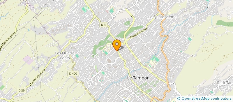 localisation de l'entreprise ASSOCIATION POUR LA PREVENTION ET LA REUSSITE EDUCATIVE ET SOCIALE  LE TAMPON