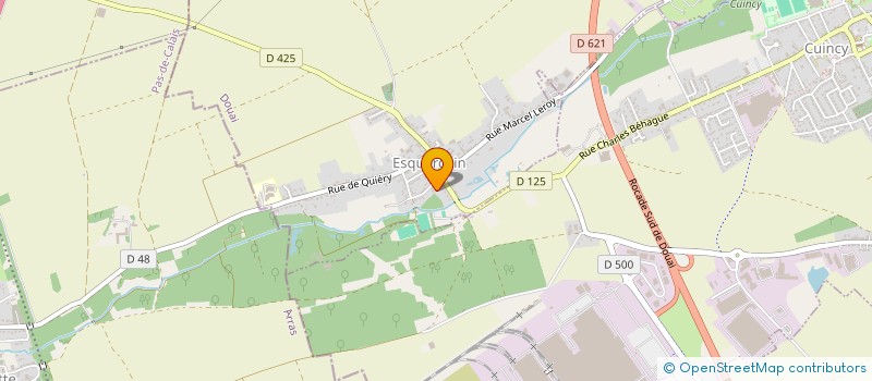 localisation de l'entreprise ASSOCIATION POUR LA PREVENTION LA FORMATION ET LE SECOURISME à ESQUERCHIN