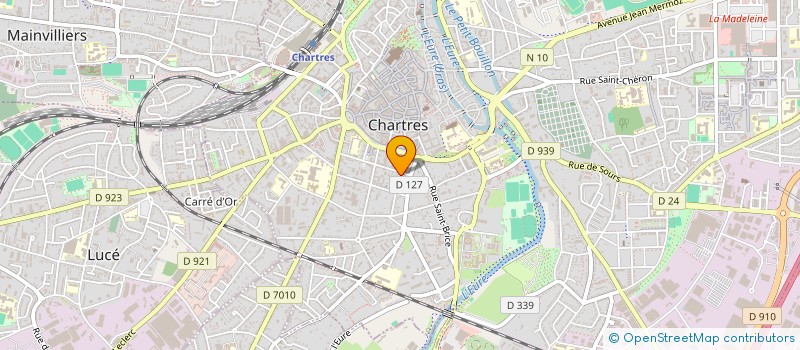 localisation de l'entreprise ASSOCIATION POUR LA PROMOTION DE L ART MAGIQUE à CHARTRES