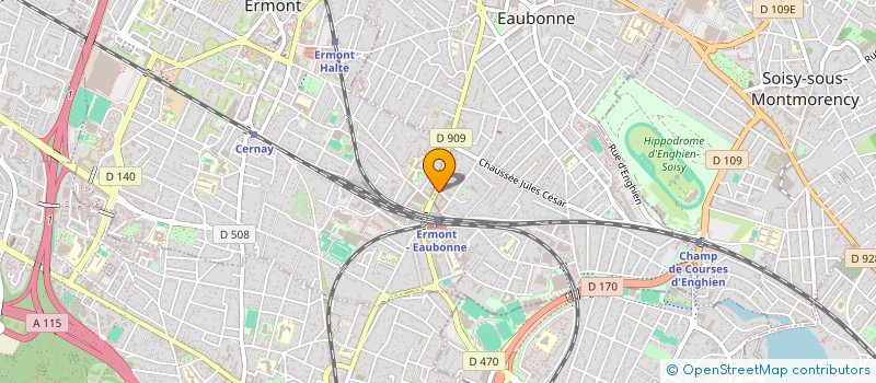 localisation de l'entreprise ASSOCIATION POUR LA PROMOTION DE L'ELEVAGE NZIMA à EAUBONNE