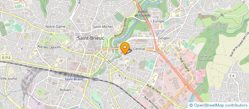 localisation de l'entreprise ASSOCIATION POUR LA PROMOTION DE L'ENTREPRENEURIAT ET DES INITIATIVES CITOYENNES à SAINT-BRIEUC