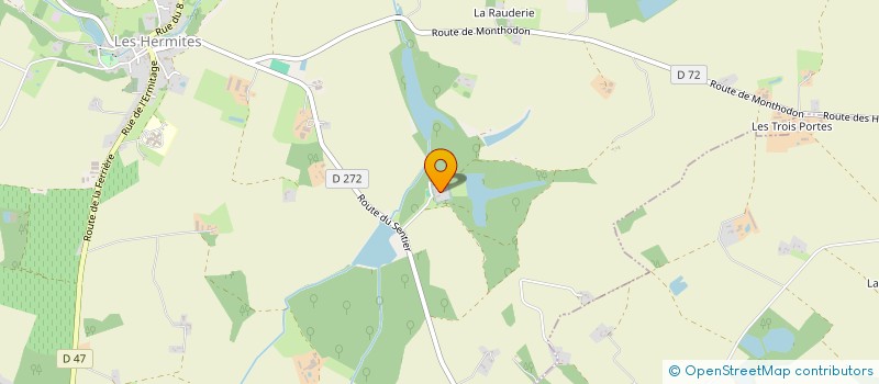 localisation de l'entreprise ASSOCIATION POUR LA PROMOTION DE L'EXCELLENCE  LES HERMITES