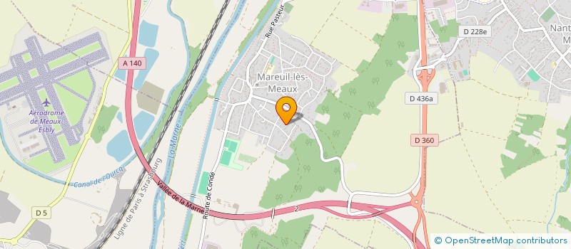 localisation de l'entreprise ASSOCIATION POUR LA PROMOTION DE L'EXPRESSION LIBRE DANS LA REGION MELDOISE à MAREUIL-LES-MEAUX