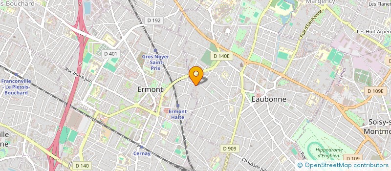 localisation de l'entreprise ASSOCIATION POUR LA PROMOTION DE L' HISTOIRE ET DU PATRIMOINE DE LA VALLEE DE MONTMORENCY à EAUBONNE