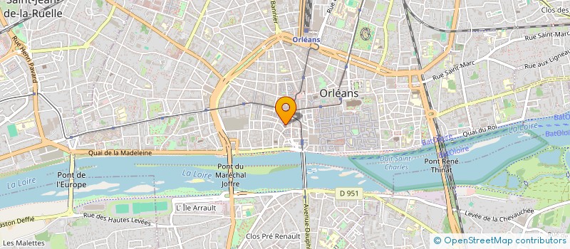 localisation de l'entreprise ASSOCIATION POUR LA PROMOTION DE L'INSTRUCTION LIBRE à ORLEANS